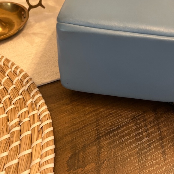 Kurt Geiger Light Blue Quilted Shoulder Bag - Picture 9 of 16